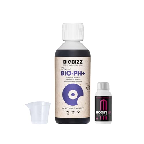 GROWMANIA Bio Up von BioBizz 250 ml + Probe Boost Up von Up Nutrients + Messbecher | Organischer pH-Erhöher | Für Pflanzen in kleinen Töpfen und Anfangskulturen GROWMANIA Bio Up von BioBizz 250 ml + Probe Boost Up von Up Nutrients + Messbecher | Organischer pH-Erhöher | Für Pflanzen in kleinen Töpfen und Anfangskulturen von GROWMANIA.ES
