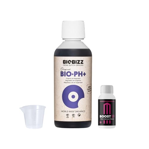 GROWMANIA Bio Up von BioBizz 500 ml + Probe Boost Up von Up Nutrients + Messbecher | pH-Regler für städtische Gärten | Verbessert die Nährstoffaufnahme in Pflanzen GROWMANIA Bio Up von BioBizz 500 ml + Probe Boost Up von Up Nutrients + Messbecher | pH-Regler für städtische Gärten | Verbessert die Nährstoffaufnahme in Pflanzen von GROWMANIA.ES