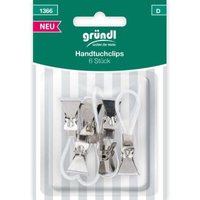 Gründl Handtuchclips 6 Stück Handarbeit von GRÜNDL