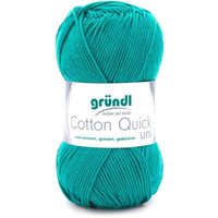 Gründl Wolle Cotton Quick 50 g uni smaragd Handarbeit Gründl Wolle Cotton Quick 50 g uni smaragd Handarbeit von GRÜNDL