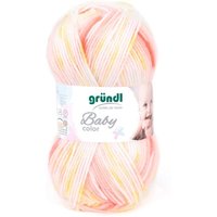 Wolle Baby color 50 g coralle multicolor Handarbeit - Gründl von GRÜNDL