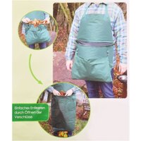 Grüner Jan Gartenschürze mit integriertem Abfallsack Gartenarbeit Beetpflege von GRÜNER JAN
