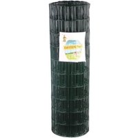 Grüner Jan - Gartenzaun 25x1m Maschendraht Gitterzaun Drahtzaun Maschendrahtzaun Wildzaun von GRÜNER JAN