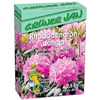 Rhododendrondünger 2,5 kg Rhododendron Azaleen Hortensien Eriken Fuchsien Dünger von GRÜNER JAN