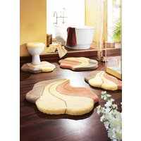 Barfußweiche Badgarnitur Gold-Glitzergarn Barfußweiche Badgarnitur Gold-Glitzergarn von GRUND