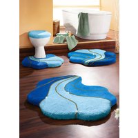 Barfußweiche Badgarnitur Gold-Glitzergarn Barfußweiche Badgarnitur Gold-Glitzergarn von GRUND