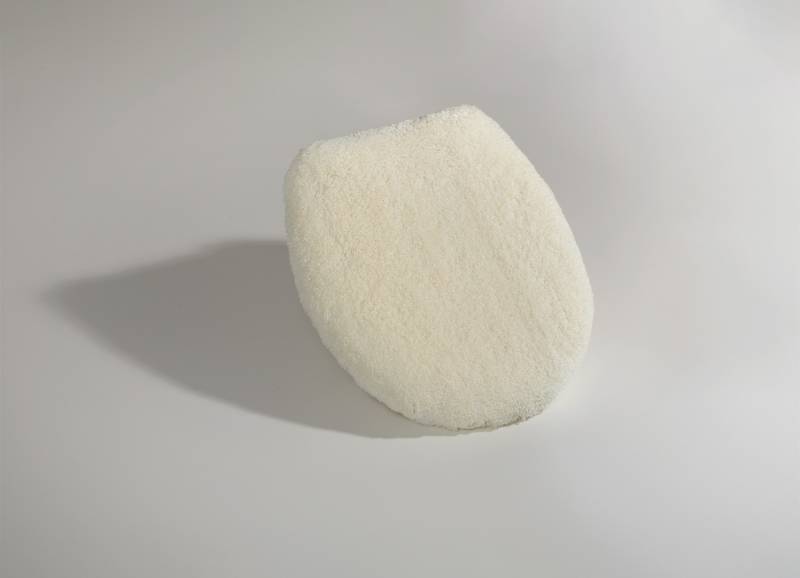 Badgarnitur von Grund mit rutschhemmender Rückseite, Größe 112 (WC-Deckelbezug, 47/ 50 cm), Grün von GRUND