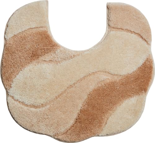 Grund Badteppich 100% Polyacryl, ultra soft, rutschfest, ÖKO-TEX-zertifiziert, 5 Jahre Garantie, CARMEN, WC-Vorlage m.A. 55x50 cm, beige Grund Badteppich 100% Polyacryl, ultra soft, rutschfest, ÖKO-TEX-zertifiziert, 5 Jahre Garantie, CARMEN, WC-Vorlage m.A. 55x50 cm, beige von Grund