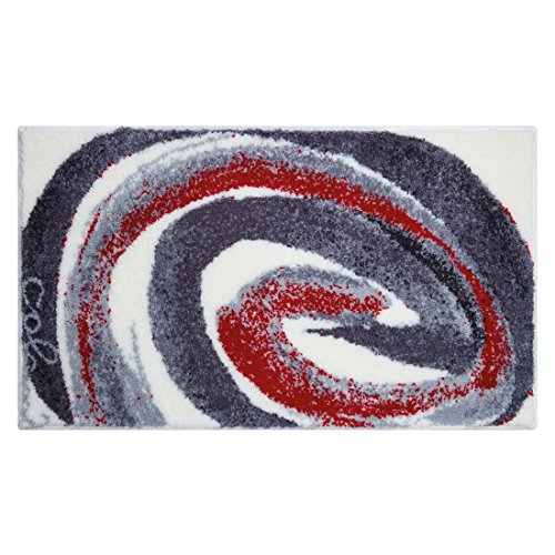 Grund COLANI Exklusiver Designer Badteppich 100% Polyacryl, ultra soft, rutschfest, ÖKO-TEX-zertifiziert, 5 Jahre Garantie, Colani 42, WC-Vorlage o.A. 50x60 cm, grau-rot, 50x60 cm Vorlage o.A. Grund COLANI Exklusiver Designer Badteppich 100% Polyacryl, ultra soft, rutschfest, ÖKO-TEX-zertifiziert, 5 Jahre Garantie, Colani 42, WC-Vorlage o.A. 50x60 cm, grau-rot, 50x60 cm Vorlage o.A. von Grund