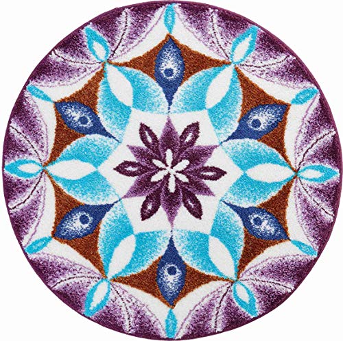Grund Badteppich 100% Polyacryl, ultra soft, rutschfest, ÖKO-TEX-zertifiziert, 5 Jahre Garantie, DANKBARKEIT, Badematte 60 cm rund, lila Grund Badteppich 100% Polyacryl, ultra soft, rutschfest, ÖKO-TEX-zertifiziert, 5 Jahre Garantie, DANKBARKEIT, Badematte 60 cm rund, lila von Grund