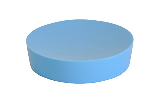 Grund Piccolo Seifenschale 10,4x10,4x2,5 cm hellblau Accessoires, 100% Polyresin, 4 x 10,4 x 2,5 cm von Grund