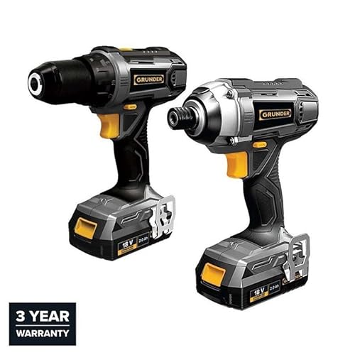 GRUNDER WERKZEUGSATZ CDL1218CWL1218E 18VBL 2AH GRUNDER WERKZEUGSATZ CDL1218CWL1218E 18VBL 2AH von GRUNDER