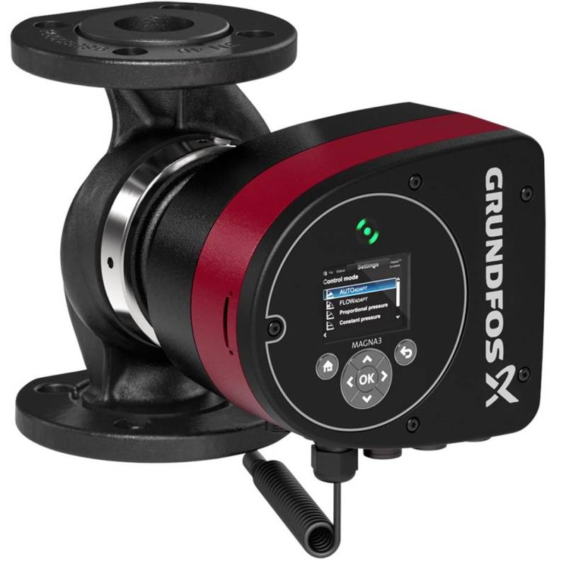 GRUNDFOS Elektronisch geregelte Umwälzpumpe MAGNA3_40-60F PN6/10 220mm 1x230V DE 97924646 von GRUNDFOS