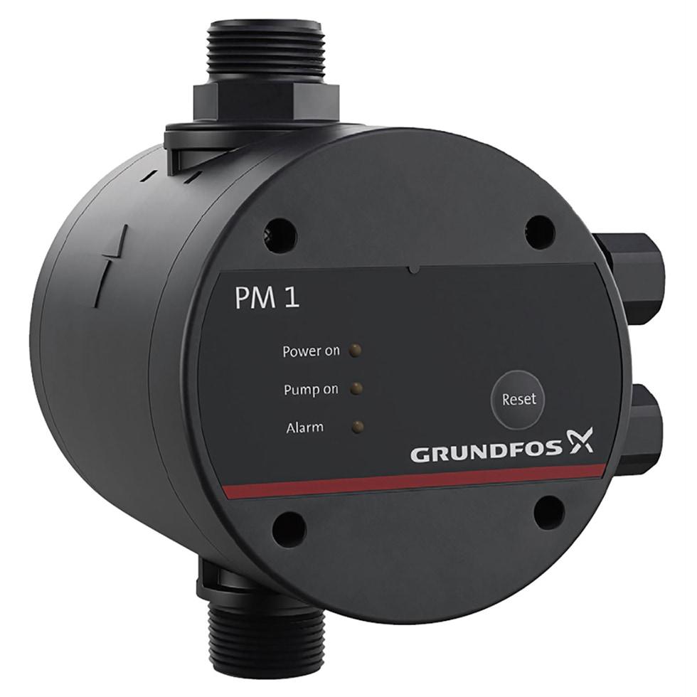 GRUNDFOS Zubehör für Hauswasseranlagen Pressure Manager PM1/1,5 1,5bar 230V 96848693 von GRUNDFOS