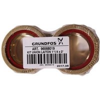 2-11/4 rg Messing-Verschraubung - 2 Stück - 96568019 - Grundfos von GRUNDFOS
