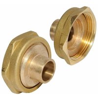 Grundfos Messing Verschraubung Lötstutzensatz G 1 1/4'' x 18 Löt 525158 Verschraubungssatz von GRUNDFOS