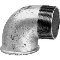 Grundfos Zubehör f.Schmutz-/Abwasserpum. Winkel 90Grad R11/2/Rp11/2 verzinkt von GRUNDFOS