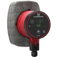 Grundfos - Hocheffizienz-Umwälzpumpe Alpha3 15-40 130 mm inkl. Wärmedämmschale von GRUNDFOS