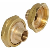 Messing Verschraubung Lötstutzensatz g 1 1/2' x 22 Löt 525194 Verschraubungssatz - Grundfos von GRUNDFOS