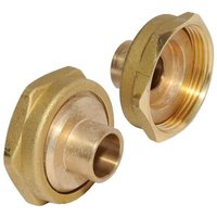Messing Verschraubung Lötstutzensatz g 1 1/4' x 15/22 Löt 525158 Verschraubungssatz - Grundfos von GRUNDFOS