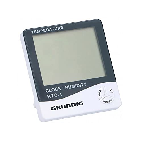 Digital Weather Station Clock with Temperature Humidity Calendar and Timer von GRUNDIG