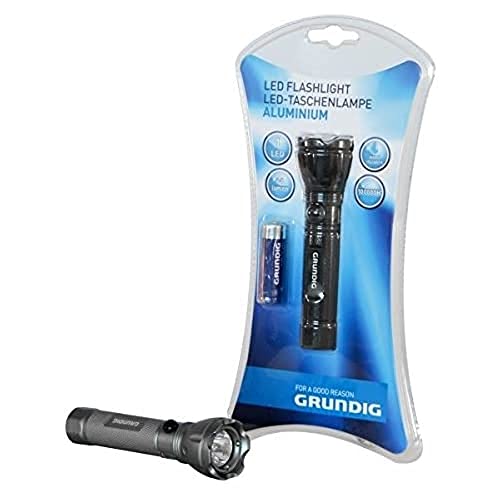 Grundig Taschenlampe alu 1 LED 3ass 34575 von GRUNDIG