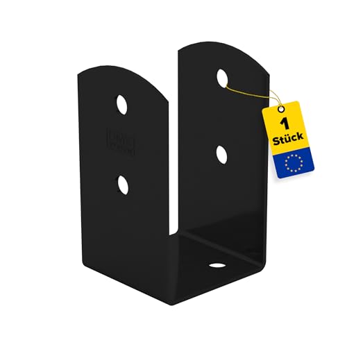 GRUNDLINE U Pfostenträger aufschrauben - Pfostenanker 45x45 - Pfostenhalter - U Profil Stahl - Bodenanker für Holzpfosten - Pfostenschuhe - Stützenfuß Zaunpfosten - Stützenschuh - Holzverbinder GRUNDLINE U Pfostenträger aufschrauben - Pfostenanker 45x45 - Pfostenhalter - U Profil Stahl - Bodenanker für Holzpfosten - Pfostenschuhe - Stützenfuß Zaunpfosten - Stützenschuh - Holzverbinder von GRUNDLINE