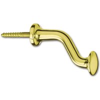 Fensterschutzkopf zum Einschrauben, 60 mm, Messing poliert Zubehör Fensterbeschläge, Kastenfenster von GRUNDMANN