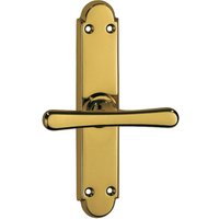 GRUNDMANN Fenstertrieb ALT-WIEN 920 - sichtbar geschraubt, Messing poliert von GRUNDMANN