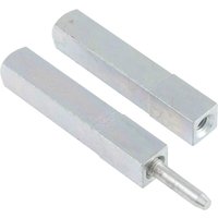 Grundmann - Drückerstift geos 246 geteilt, ti 50 x ta 50, vk: 8,5/9/8,5 mm, Stahl verzinkt, 1 Stück Zubehör Beschläge Türen Grundmann - Drückerstift geos 246 geteilt, ti 50 x ta 50, vk: 8,5/9/8,5 mm, Stahl verzinkt, 1 Stück Zubehör Beschläge Türen von GRUNDMANN