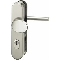 Grundmann - Sicherheits Wechselgarnitur 2552 L-Form mit Kernziehschutz, für 8,5mm Vierkantstift, RC3, Edelstahl matt von GRUNDMANN