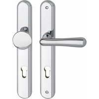 Grundmann - Sicherheitswechselgarnitur elegant, PZ88,Messing verchromt önorm von GRUNDMANN