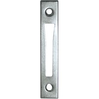Grundmann - Schließblech zu Einstemmzunge, eckig, 85 x 15 x 1,25 mm, Stahl verzinkt, 1 Stück von GRUNDMANN