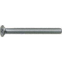 Stabilschraube ø M4 Länge 55 mm, Gewinde Stahlschraube Senkkopf, Stahl verzinkt von GRUNDMANN