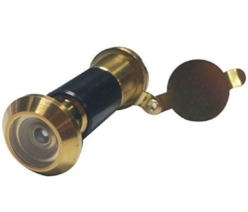 GRUNDMANN Türgucker ø 14, Linse 170°, TS 42-60, Messing pol, B-schutztauglich ; 1 Stück GRUNDMANN Türgucker ø 14, Linse 170°, TS 42-60, Messing pol, B-schutztauglich ; 1 Stück von GRUNDMANN
