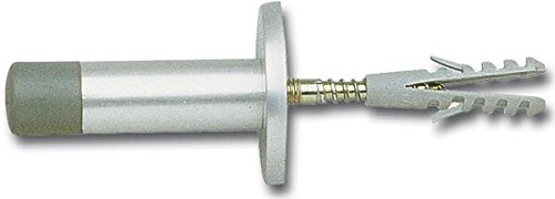 Wandtürpuffer - WG, 120 mm, mit Gummikappe, silber eloxiert ; 1 Stück Wandtürpuffer - WG, 120 mm, mit Gummikappe, silber eloxiert ; 1 Stück von GRUNDMANN