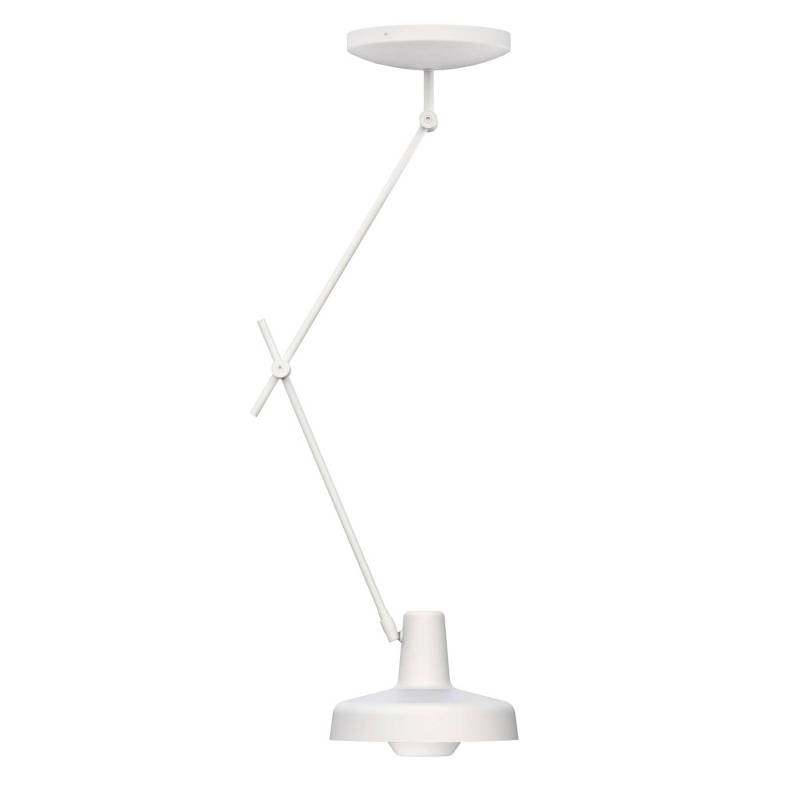 GRUPA Arigato Decke 1-flammig 70cm Ø23cm weiß von GRUPA