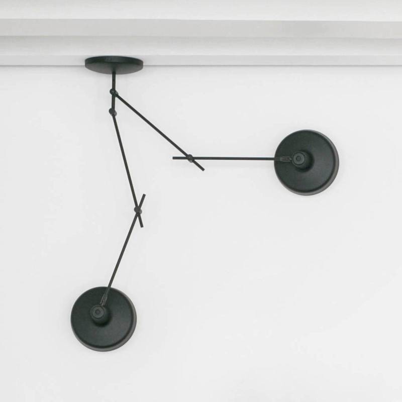 GRUPA Arigato Deckenlampe 2-flammig 110cm schwarz GRUPA Arigato Deckenlampe 2-flammig 110cm schwarz von GRUPA