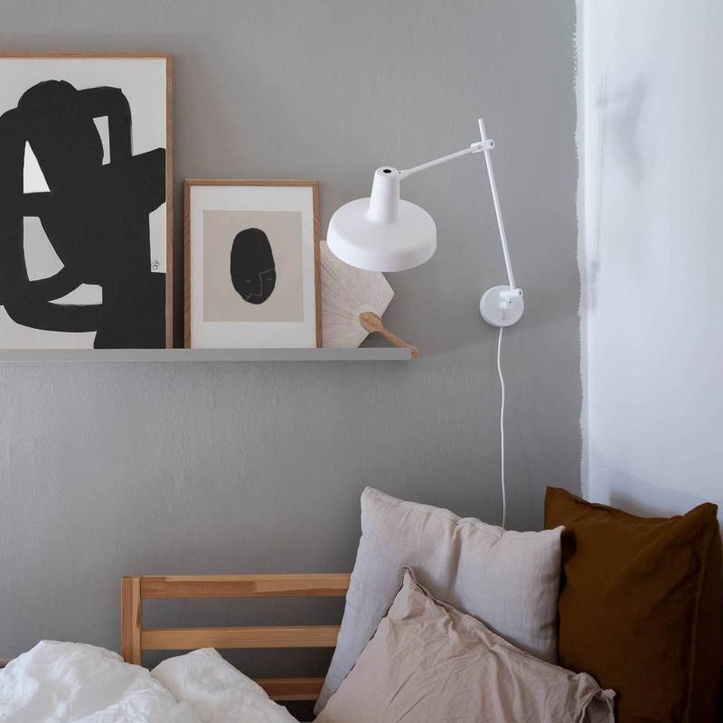 GRUPA Arigato Wandlampe 1-flammig 70cm Ø23cm weiß GRUPA Arigato Wandlampe 1-flammig 70cm Ø23cm weiß von GRUPA