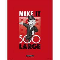 Druck 30x40 cm Monopoly machen es 500 groß Druck 30x40 cm Monopoly machen es 500 groß von GRUPO ERIK