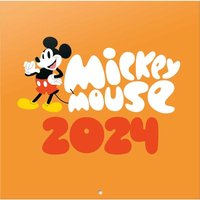 Disney Mickey Mouse 2024 Kalender Offizieller Kalender 2024, 12 Monate, original englische Ausführung. von GRUPO ERIK