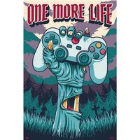 Poster Gamer one mehr Leben von GRUPO ERIK