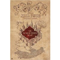 Poster harry potter marauder's map von GRUPO ERIK