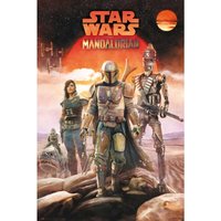 Poster star wars die mandalorianische Mannschaft Poster star wars die mandalorianische Mannschaft von GRUPO ERIK