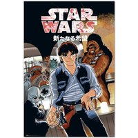 Poster star wars manga mos eisley cantina von GRUPO ERIK