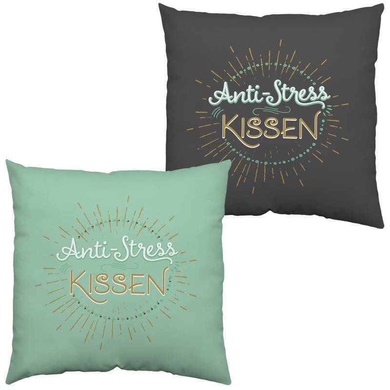 Baumwollkissen »Anti-Stress« von GRUSS&CO