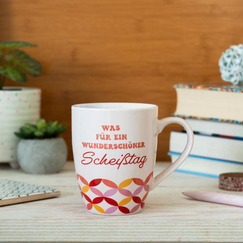 Becher »Was für ein wunderschöner Scheisstag« von GRUSS&CO