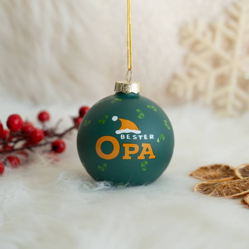 Christbaumkugel »Bester Opa« von GRUSS&CO