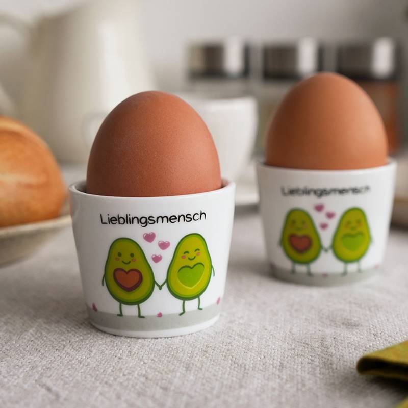 Eierbecher Motiv »Lieblingsmensch« von GRUSS&CO