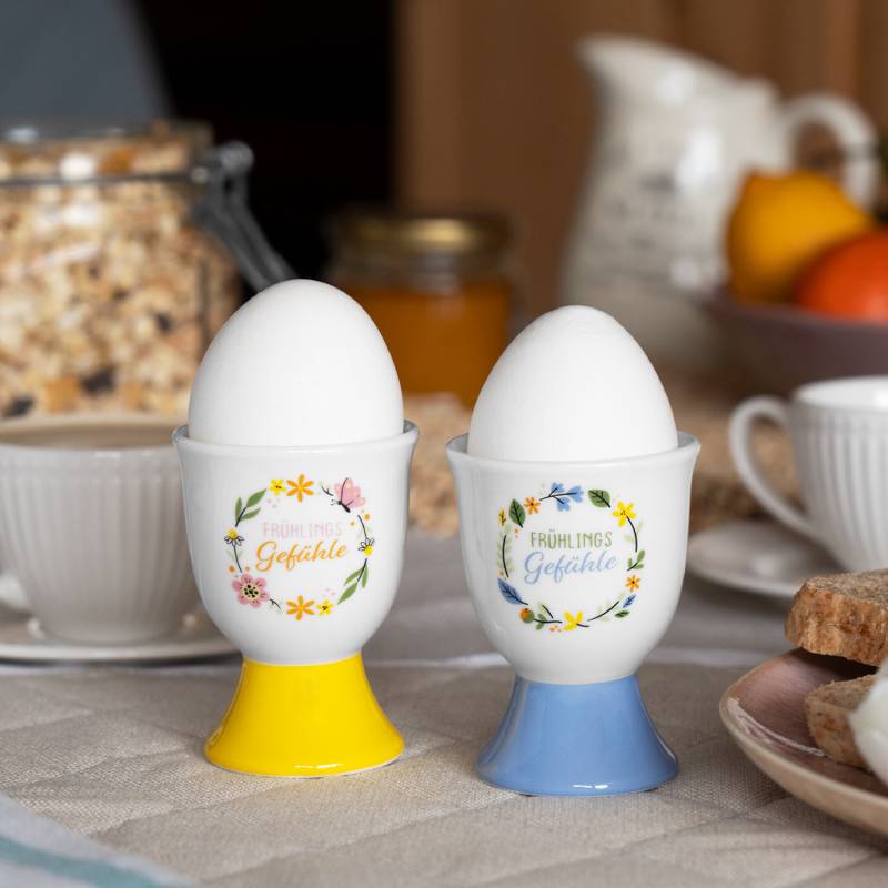 Eierbecher-Set »Frühlings Gefühle« von GRUSS&CO